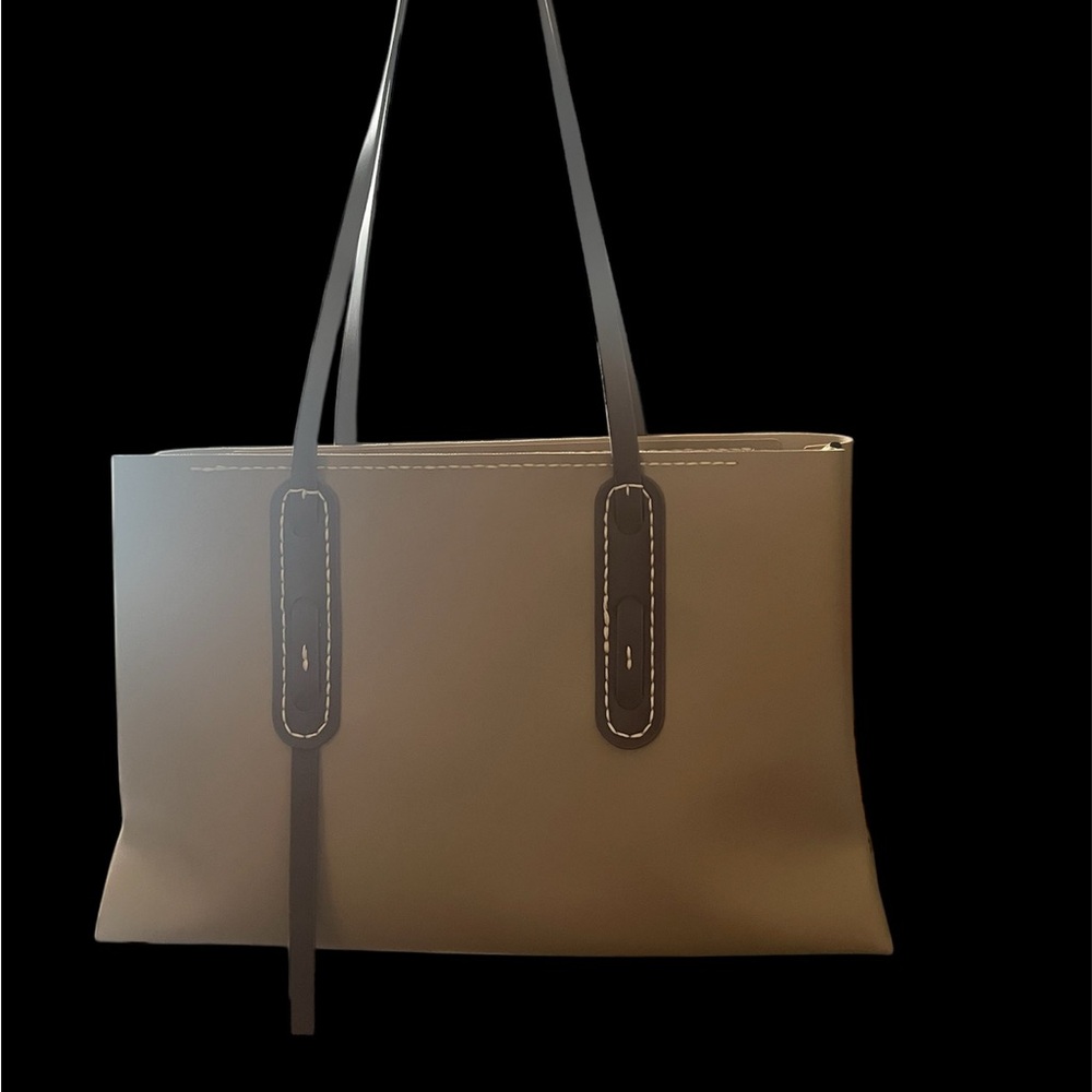 Stylish Tan Tote Bag